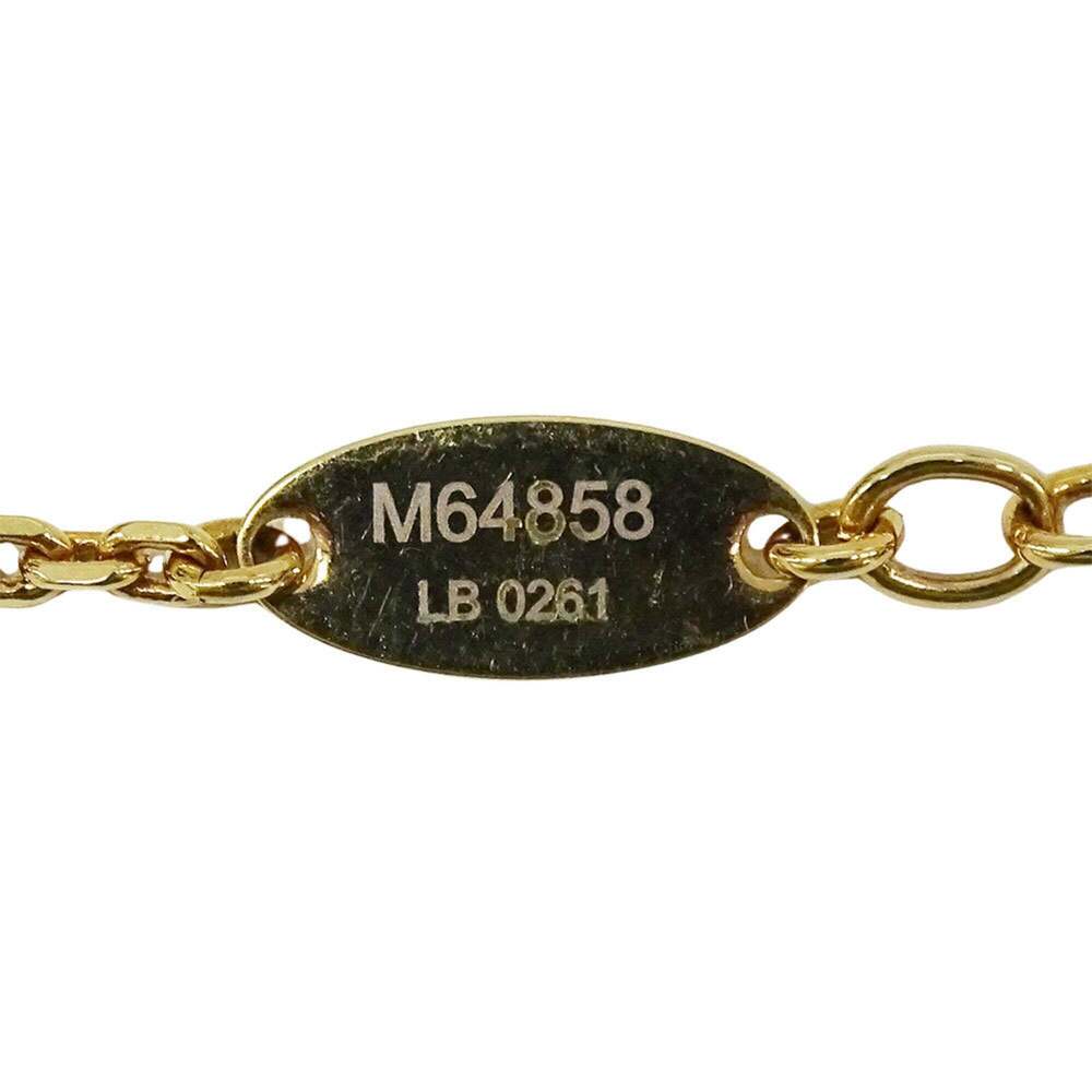 LOUIS VUITTON Gold Charm Bracelet - Picture 5 of 12